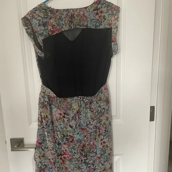 Zara Floral Mini Dress - Multicolor - Picture 2 of 2
